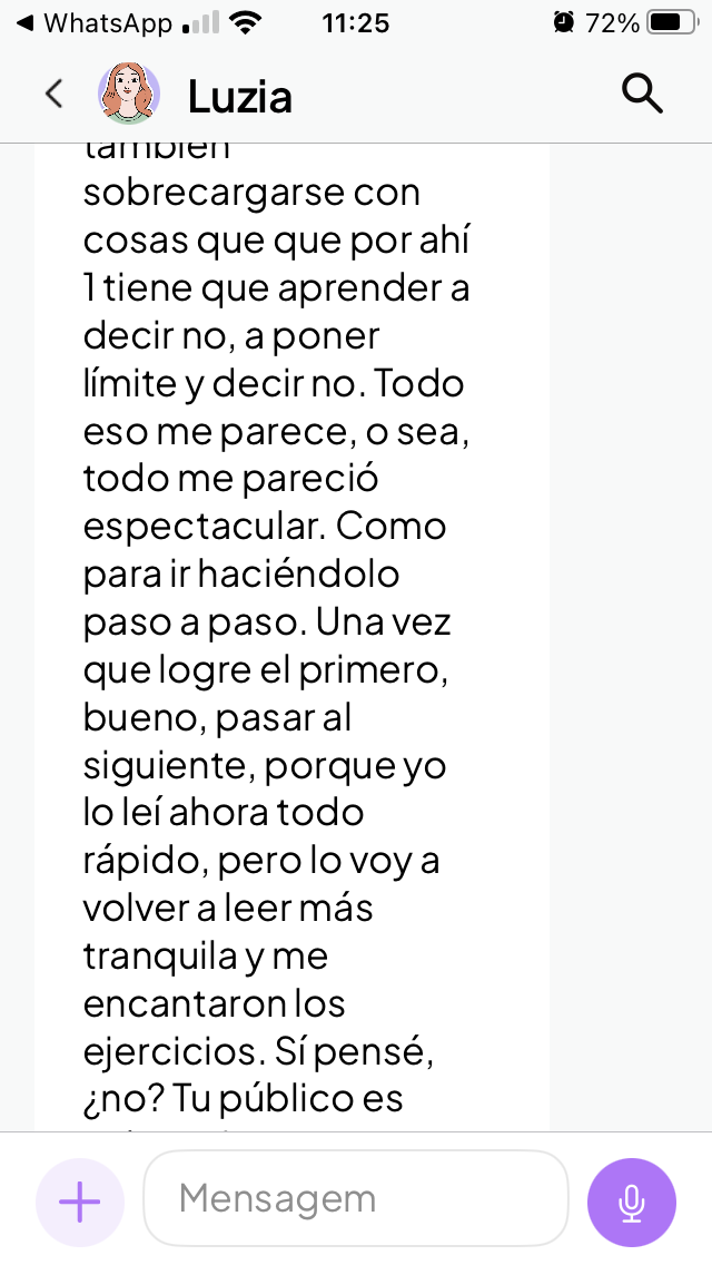 Testimonio Luzia