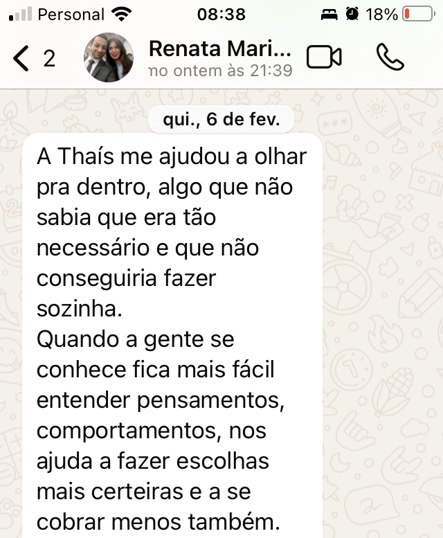 Depoimento Renata — Programa DNA